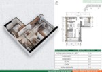 bán căn hộ 2 ngủ chung cư Xuân Mai dương nội Hà đông giá 970tr lh 0977298646
