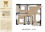 [Tây Hồ Residence] căn góc 2PN siêu đẹp liền kề Hồ Tây, bàn giao full ntcc, giá 3.26 tỷ bao vat