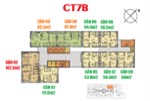 Cần bán gấp căn góc 56m2, 2PN tòa CT7B Dương Nội, Hà Đông, giá 1 tỷ, Bc Đông Nam. Lh 0946543583