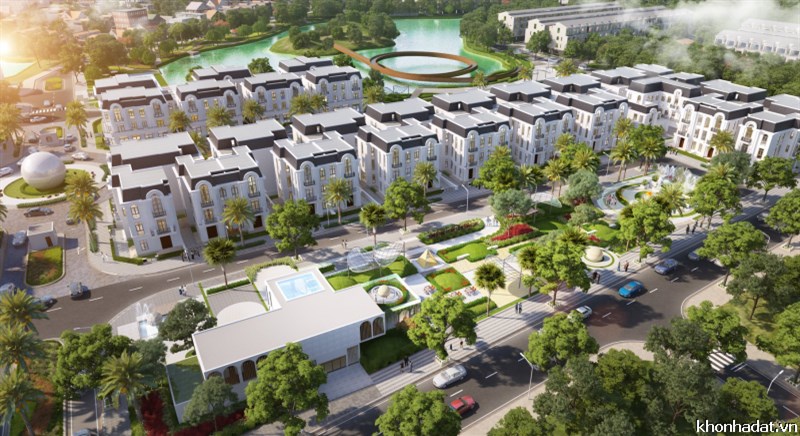 Crown Villas Thái Nguyên Siêu đô thị trang trọng, đẳng cấp, khác biệt