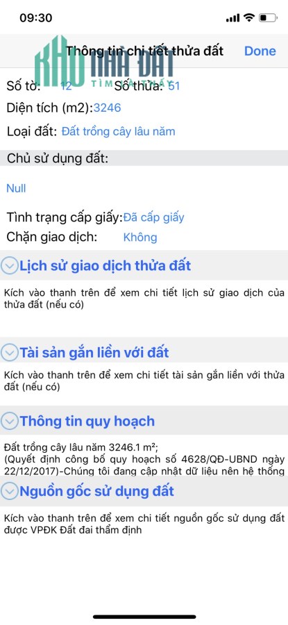 Bán lô đất Hương Lộ 10, x.Cẩm Đường, Long Thành 3,57tỷ