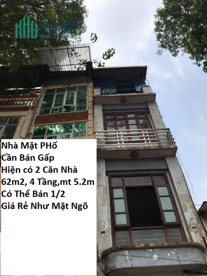 Mặt phố Ngã Tư Sở, vỉa hè 5m, KD đắc địa 14.5 tỷ
