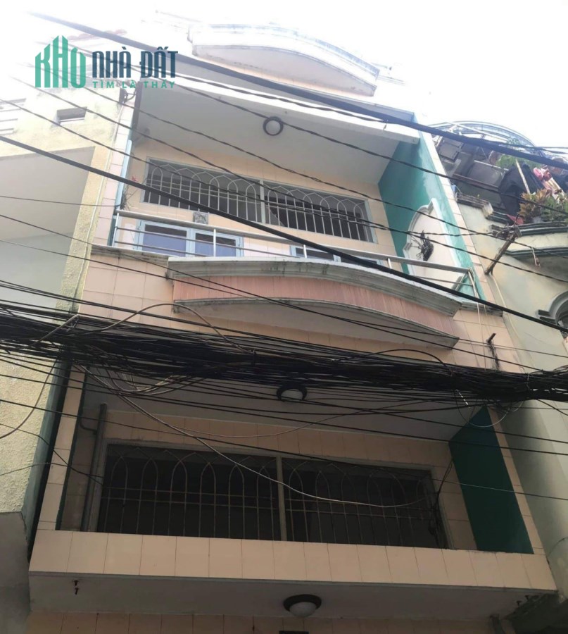 Kẹt tiền bán gấp nhà 2 MT trước sau hẻm 5m Bà Hạt P9 Q10 DT 3,5x7m trệt 2 lầu ST 4 tỷ 5