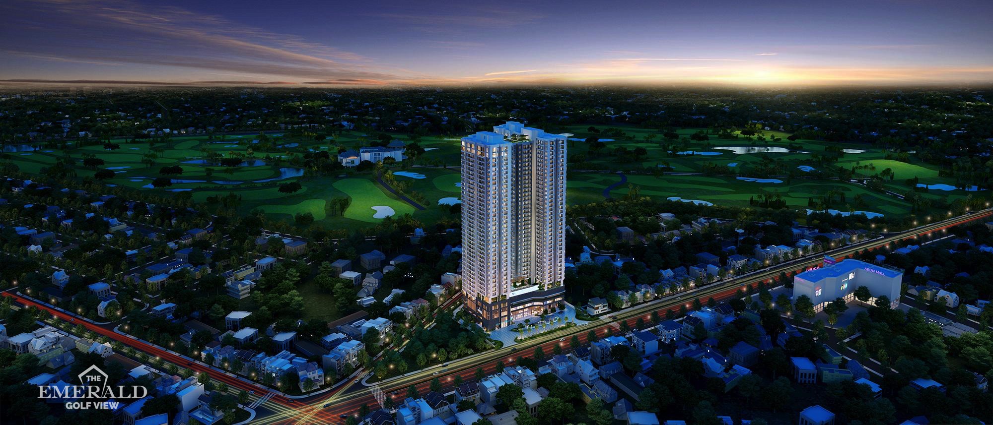 Căn hộ cao cấp tại Bình Dương đang được các chuyên gia lựa chọn, view sân Golf tuyệt đẹp.
