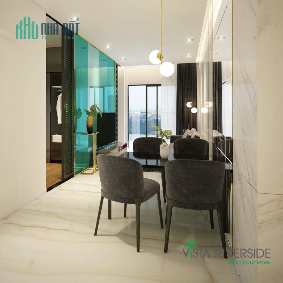 Chuẩn Sống Xanh, 2PN Với 3 Mặt View Sông, 2 Mặt Tiền Đường, 1.3 Tỷ. Gọi Ngay 0916055398