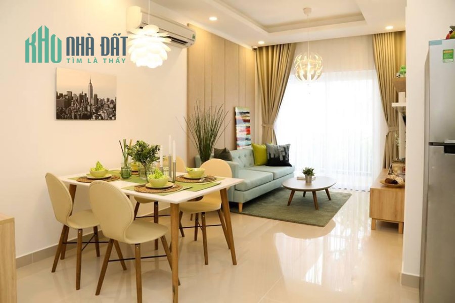 Ven Sông 2 Mặt Tiền, Căn Hộ Xanh 2PN Bên Hông Thủ Đức, 1,3 Tỷ. Gọi 0916055398