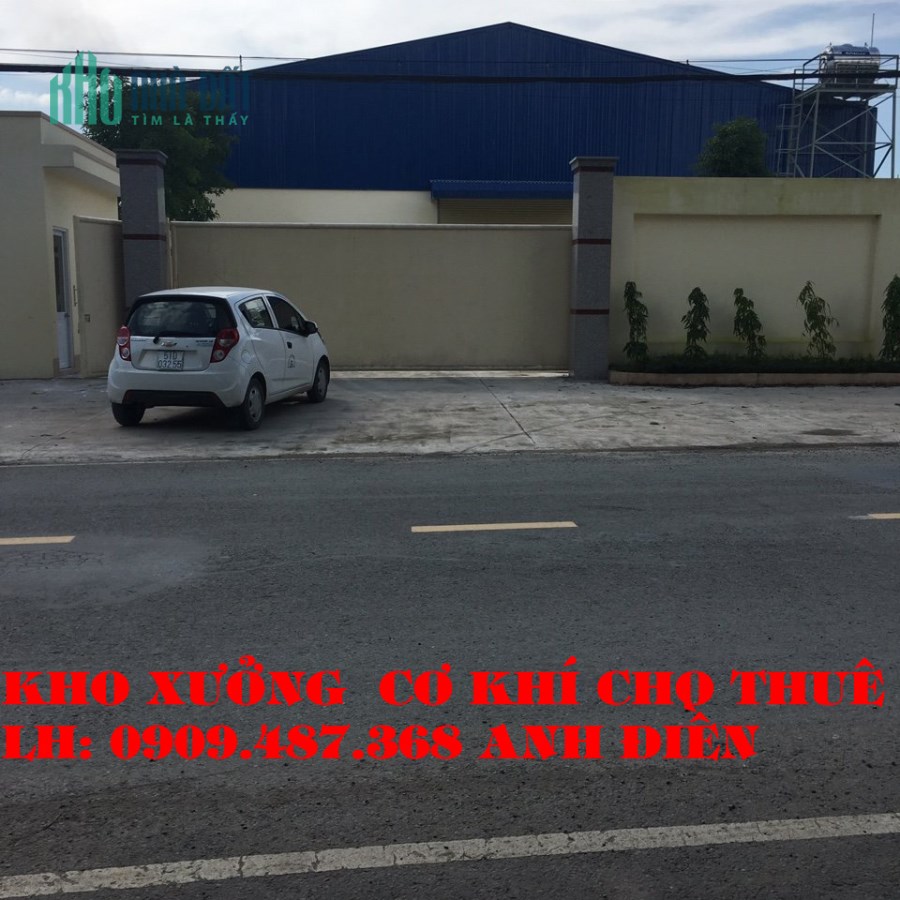cho thuê nhà xưởng đường 4A quận Bình Tân 700m giá 56tr