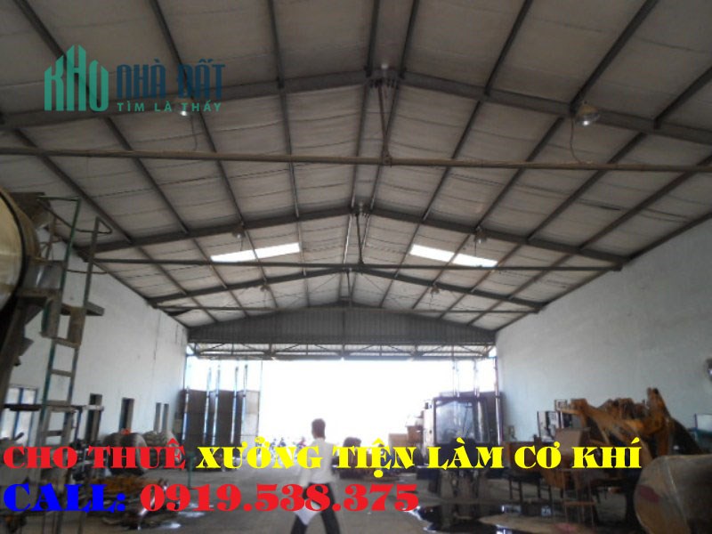 cho thuê nhà xưởng đường 6 quận Bình Tân 750m giá 58tr