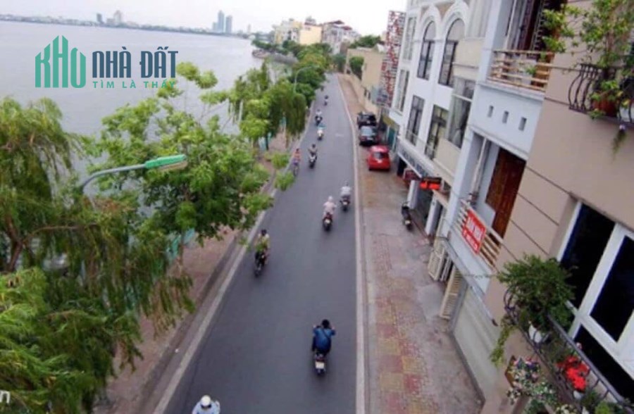 CẦN BÁN ĐẤT MẶT ĐƯỜNG VỆ HỒ - HỒ TÂY 120m2 MT 6,8m giá 38 tỷ. vị trí đẹp cực hiếm.