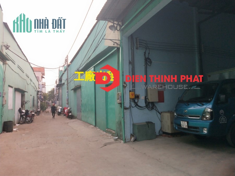 Cho thuê nhà xưởng đường Hương lộ 2 _Mã Lò quận Bình Tân 144m giá 14tr /tháng