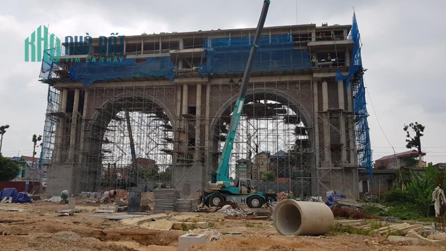 Lô lk05-08 Mặt sông ngay đầu cổng chính Khu Danko City