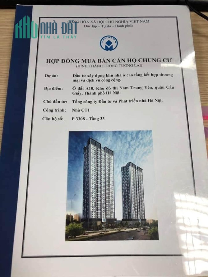 Bán 3 căn hộ chung cư a10 nam trung yên ( 3 ngủ căn góc )