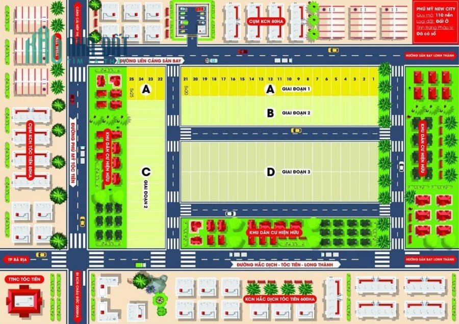 Bán đất Phú Mỹ - Bà Rịa Vũng tàu diện tích 125m2 giá chỉ từ 799tr