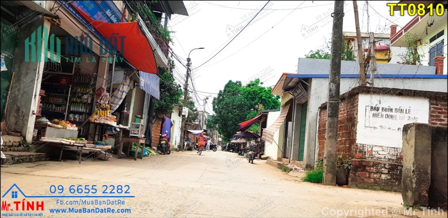 Cực hot đất giá rẻ Thạch Thất ngay mặt đường đất kinh doanh