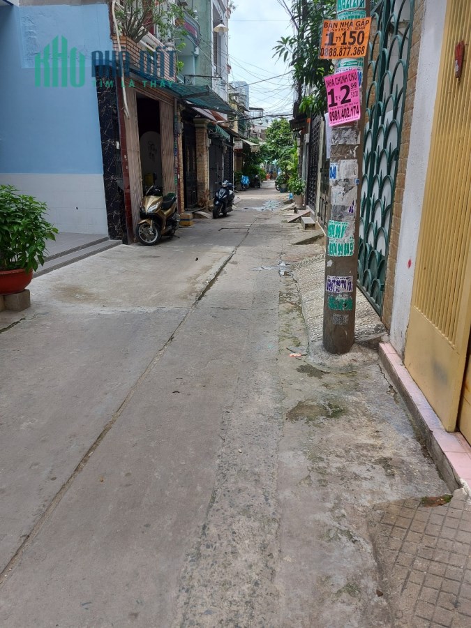 Chủ nhà kẹt tiền cần bán gấp hẻm 6m Ông Ích Khiêm P14 Q11 Giá 6 tỷ 6. HH 1%