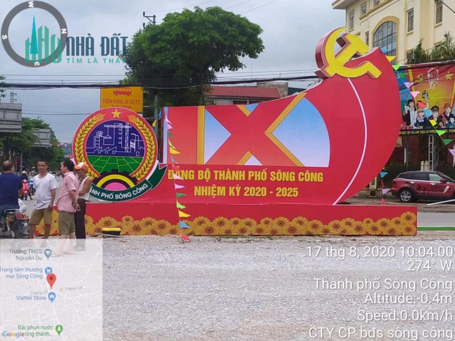 Bán các lô đất nền dự án cạnh VinGroup tại SÔNG CÔNG