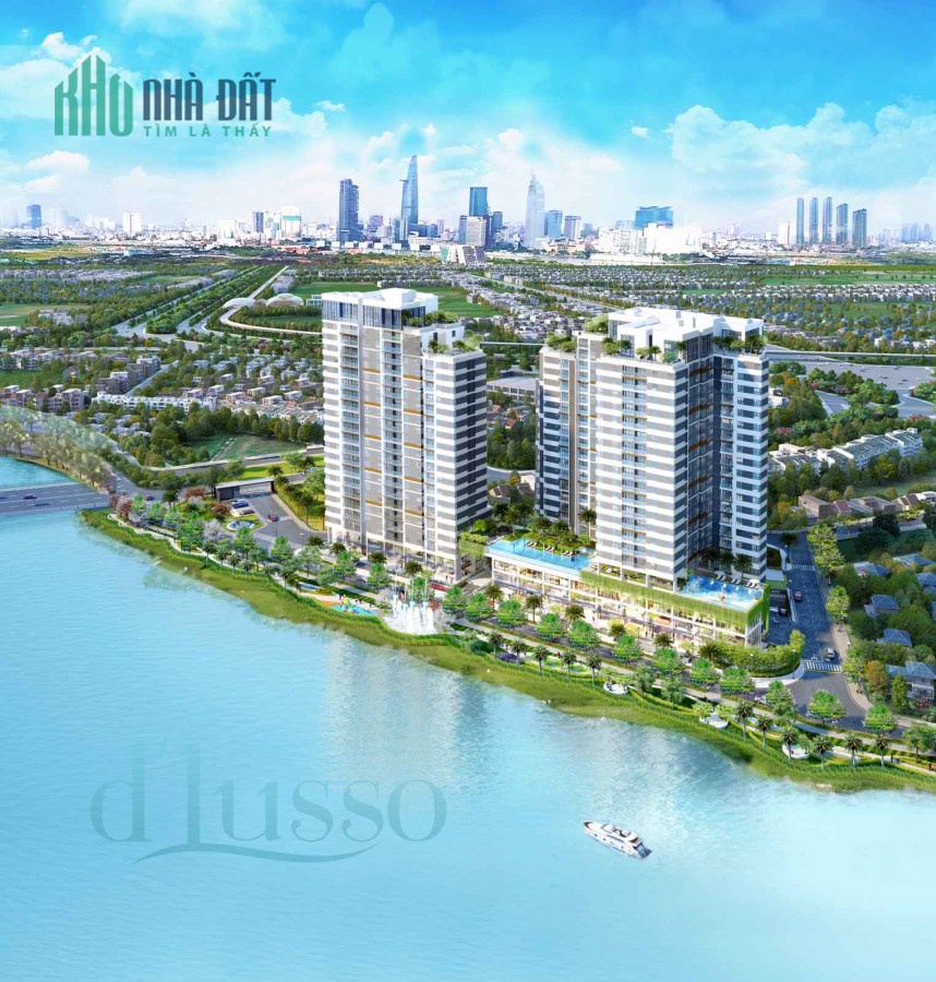 Bán 16 căn hộ D’lusso ven sông quận 2, tặng bộ nội thất đến 300 triệu - 0912.59.8058