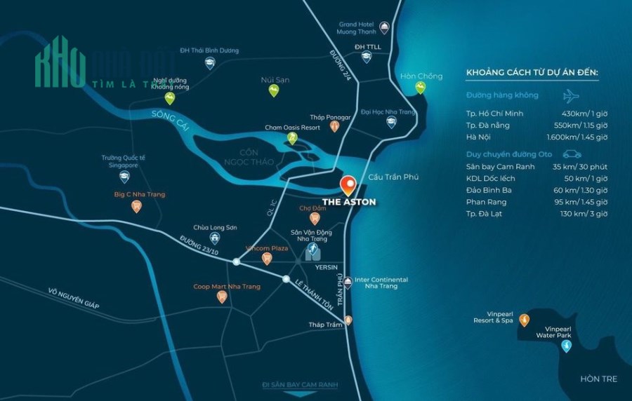 Căn hộ mặt tiền Trần Phú sổ đỏ lâu dài duy nhất Nha Trang – The Aston Luxury Residence