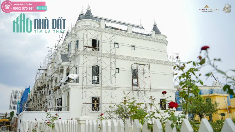 Bán căn biệt thự siêu VIP phong cách tân cổ điểm Châu Âu vị trí đẹp. Liên hệ: 0902570961 PKD CĐT.