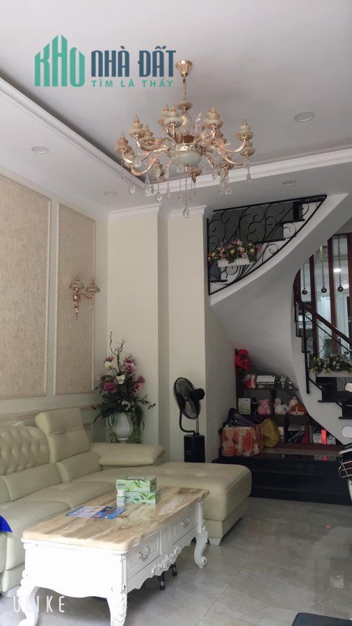 Nhà 6.1 tỷ Hẻm xe hơi Bình Thạnh, 45m2 4 Tầng 4PN ở ngay