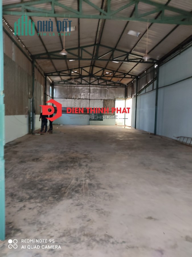 Cho thuê 2 nhà xưởng thuộc khu vực đường  tân hòa đông quận  Bình Tân