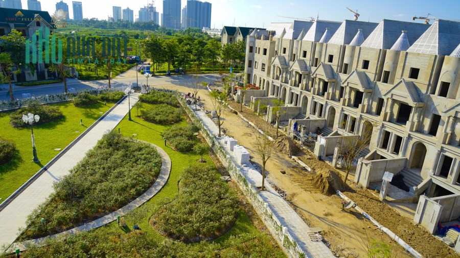 Khu biệt thư lâu đài phố phong cách cổ điển tại Ciputra