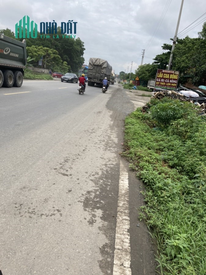 CẦN BÁN LÔ ĐẤT QUỐC LỘ 21, XÂY KHÁCH SẠN, VĂN PHÒNG , Ô TÔ ĐỖ CỬA - THẠCH THẤT, HÒA LẠC