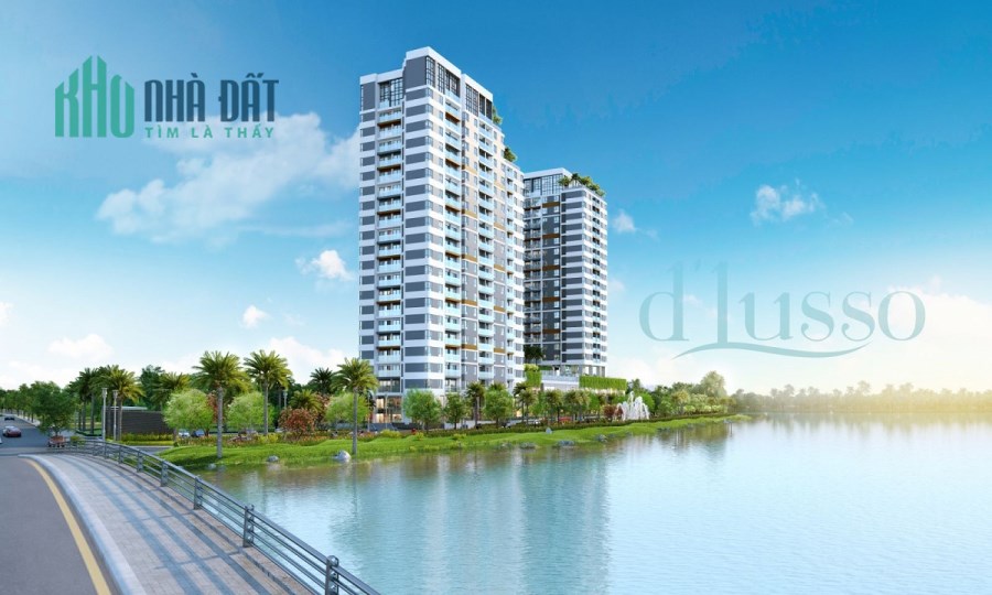 Sang nhượng căn hộ D’Lusso 2PN Tầng 17, view đẹp. Chênh lệch 50tr