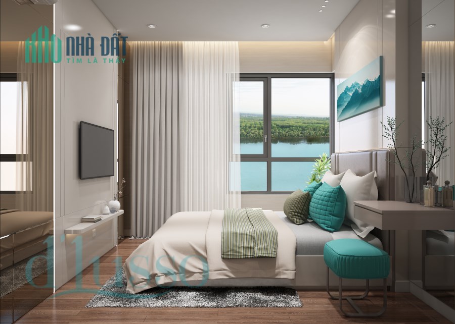 Sang nhượng căn hộ D’Lusso 3PN từ chủ đầu tư. Giá chênh 120tr, bao phí sang tên