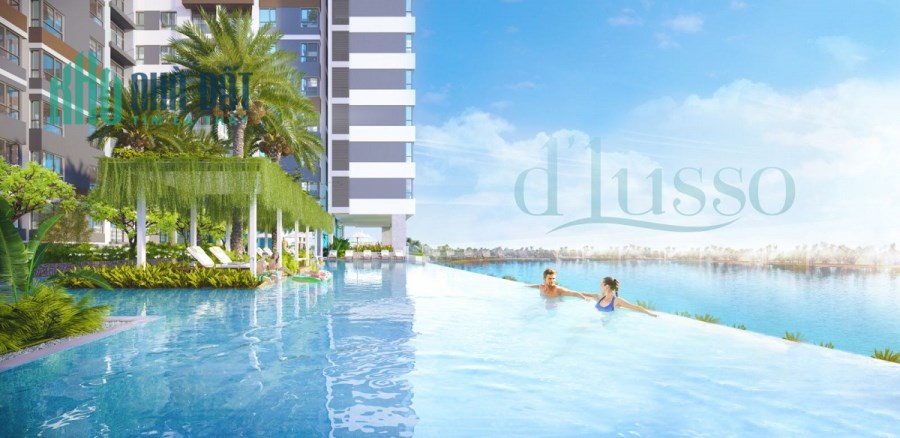 Cần bán nhanh căn hộ D’Lusso 2PN tại Quận 2 chênh lệch 100tr. Tặng máy lạnh