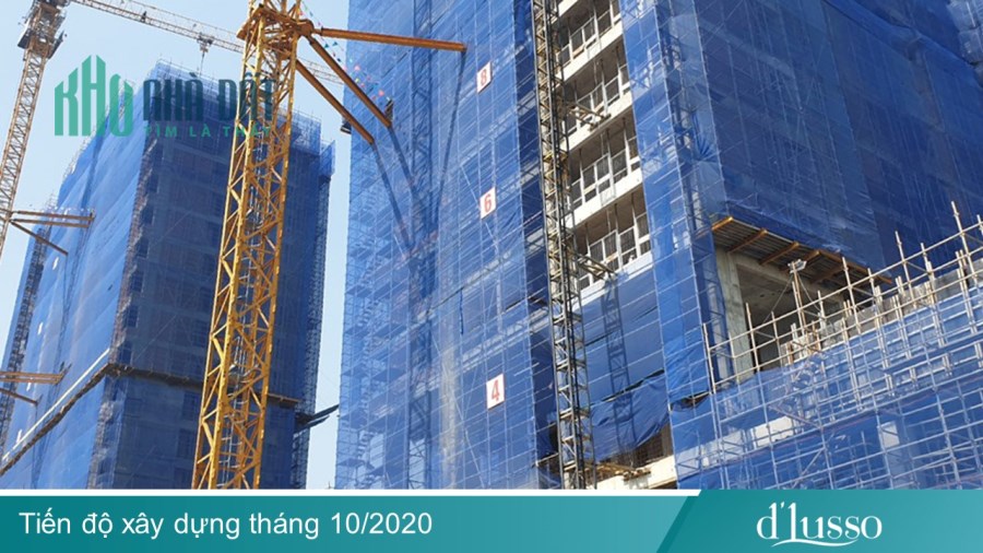 Dự án D’Lusso, Q2 còn căn 3PN =104m2, view sông. Giá chênh lệch 120tr
