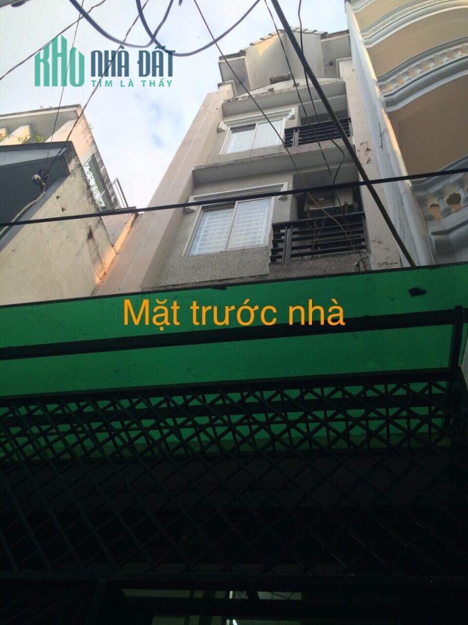 Bán gấp hẻm 3m Nguyễn Trãi P2 Q5 DT 3x8.5m trệt,lửng 3 lầu Giá 6 tỷ 2