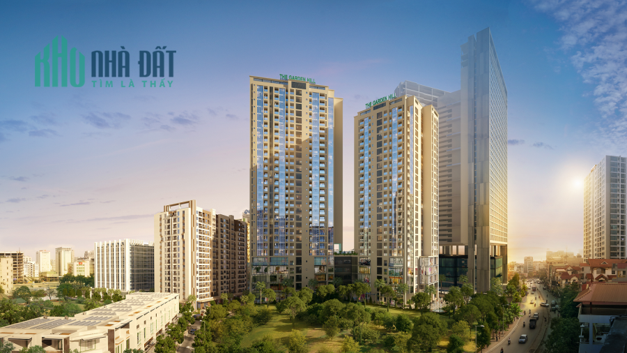 Cho thuê mặt bằng dự án The Garden Hill 99 Trần Bình, Nam Từ Liêm.LH:0902243339