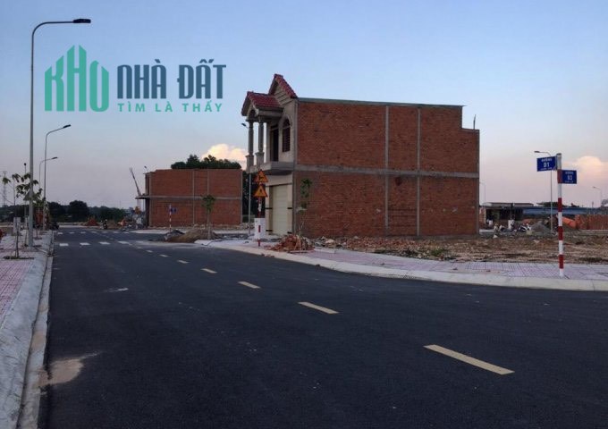 Cần bán đất mặt tiền đường D8, KDC Phú Huy, Bình Chẩn, Thuận An, Bình Dương