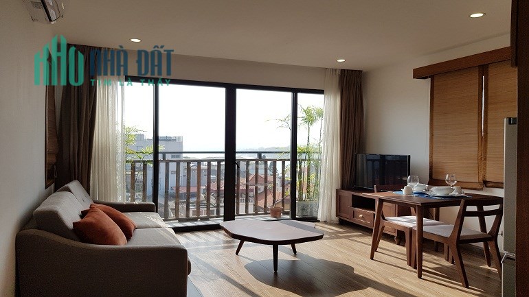 [ID: 904] Cho thuê căn hộ dịch vụ tại Từ Hoa, Tây Hồ, 65m2, 1PN, ban công, view hồ