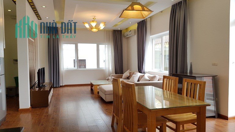 [ID: 885] Cho thuê căn hộ dịch vụ tại Từ Hoa, Tây Hồ, 80m2, 2PN, sáng thoáng, đầy đủ nội thất