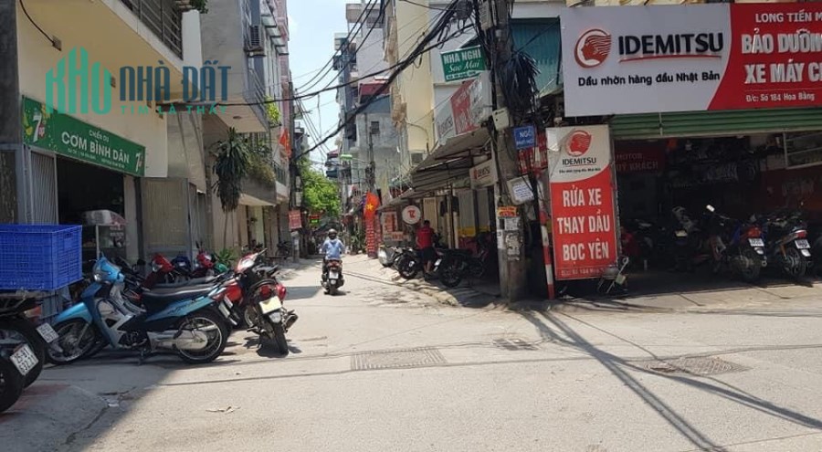 BÁN ĐẤT PHỐ HOA BẰNG, YÊN HOÀ, CẦU GIẤY: 72M, MT: 6M. Ô TÔ, KD. GIÁ: 9,3 TỶ: 0944828386