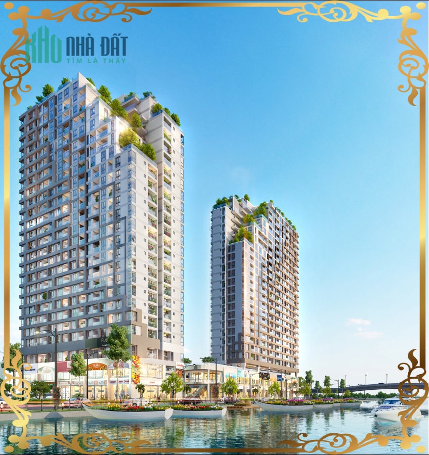 Bán Căn hộ D-Aqua Quận 8, 2PN TT 400TR, Ck 21.5%