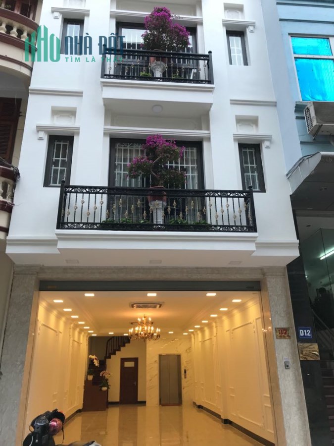 Bán nhà 1 mặt phố, 1 mặt ngõ, Nguyễn Tuân, Thanh Xuân, thang máy, DT 76m2 x 7T, MT 5.2m, 29.4 tỷ