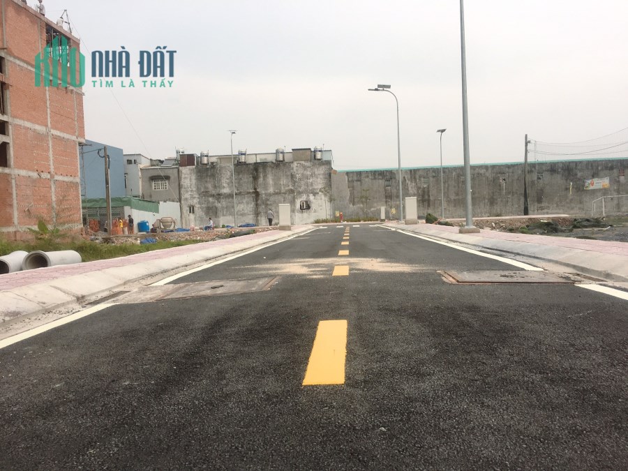 Đất Bình Tân 60m2,an cư lạc nghiệp,SHR từng nền,cơ sở hạ tầng hoàn thiện,chỉ 39tr/m2