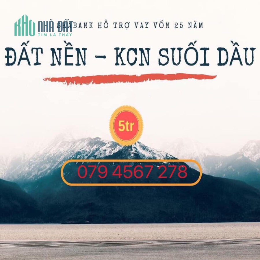 Bán nhanh 40 lô Đất nền sỏ đỏ Suối Tân, cạnh KCN Suối Dầu