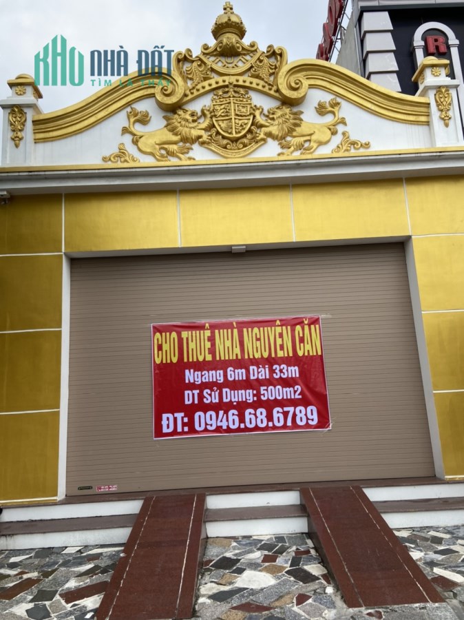 Chính chủ cho thuê nhà 3 tầng tại 406 Mạc Đăng Doanh, Hải Phòng; 0946686789