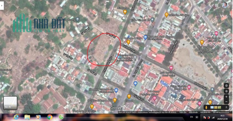 Đất trung tâm thành phố Hội An giá rẻ