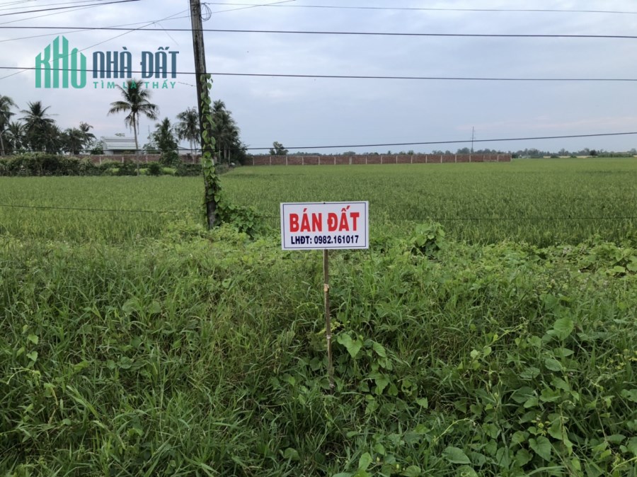 BÁN LÔ ĐẤT MẶT TIỀN 45M NGANG TẠI QUỐC LỘ 60, XÃ TRƯỜNG KHÁNH, HUYỆN LONG PHÚ, TỈNH SÓC TRĂNG