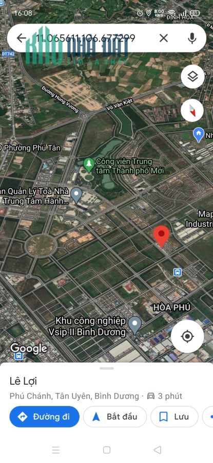 Chính Chủ Cần Bán Nhà 1 Trệt 3 Lầu Phường Hòa Phú  Thành Phố Thủ Dầu Một Bình Dương