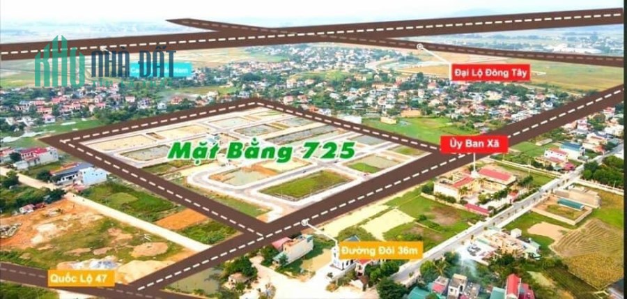 Mình muốn bán 2 lô liền kề đầu ve mặt bằng 725 tại Mặt bằng 725 Đông anh Đông Khê Huyện Đông Sơn