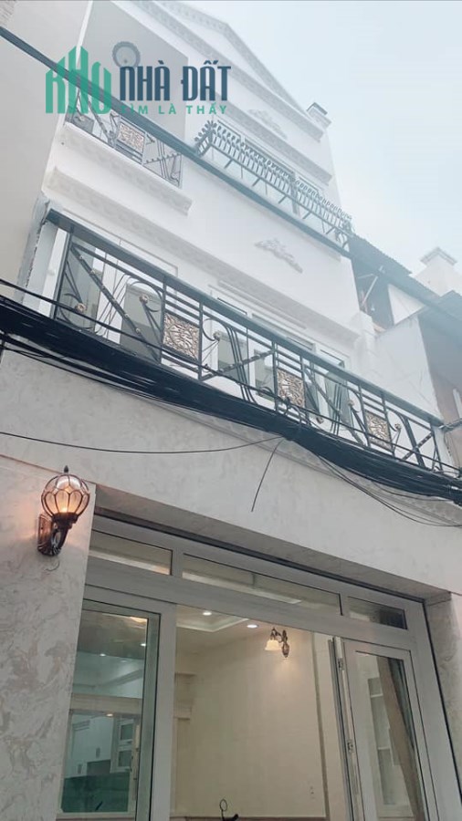 Bán nhà Lý Chính Thắng Quận 3, 4 tầng 30m, giá 4,99 tỷ.