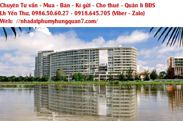 Bán căn hộ chung cư Grand view 3 phòng ngủ view sông trực diện