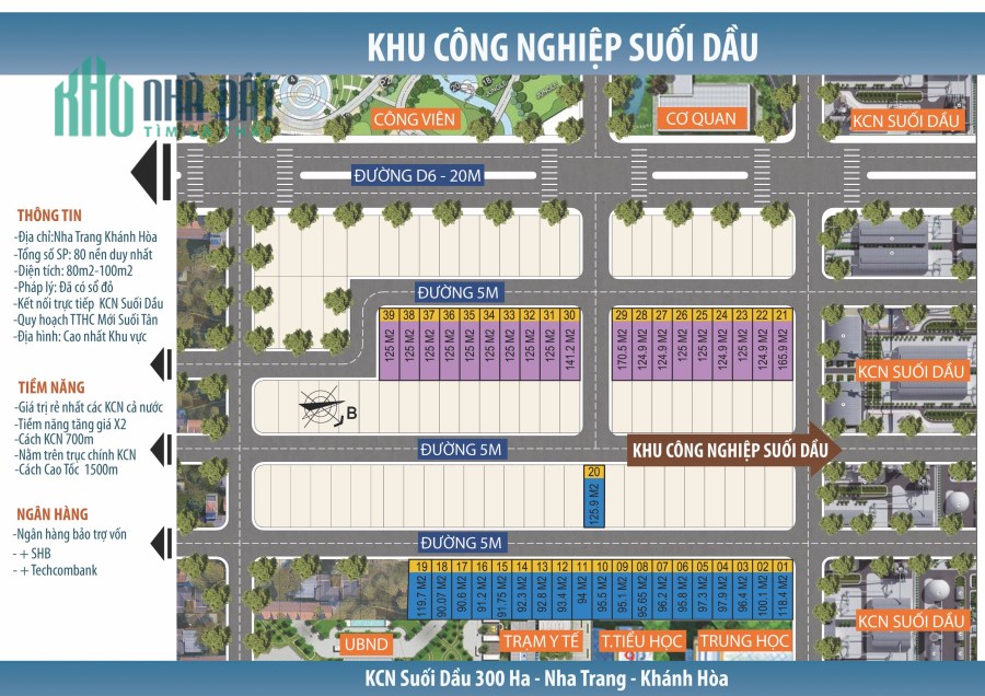 BÁN ĐẤT NỀN KCN LỚN NHẤT KHÁNH HOÀ