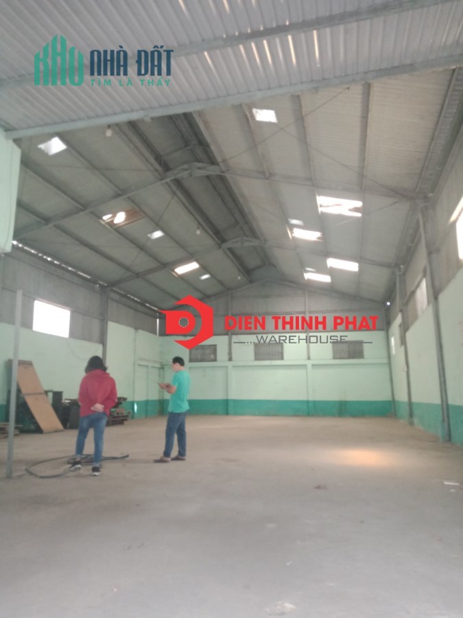Cho thuê kho xưởng đường Nguyễn Cữu Phú 600m2 giá 36tr